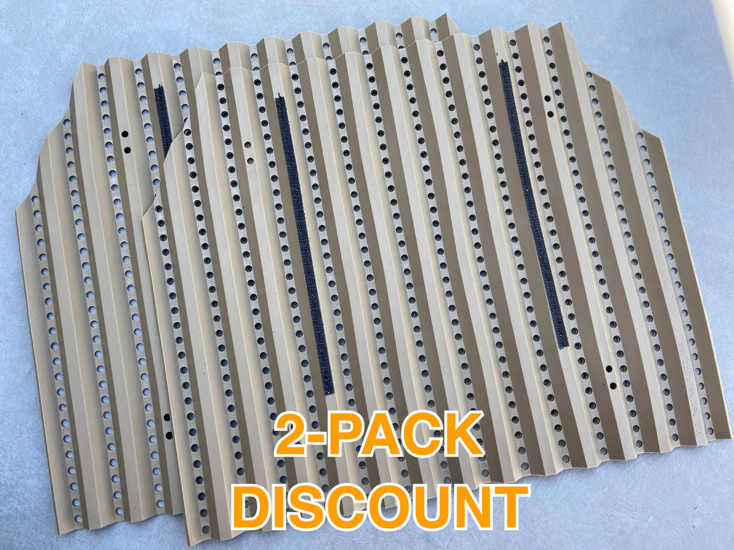 TacVent 2-Pack - Flat Dark Earth (FDE)