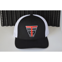 TacVent Black/White Flexfit Hat